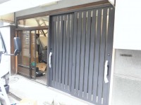 窓リフォの玄関リフォーム　堺市堺区　玄関取替え工事