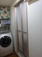 リフォのドアリフォーム 富田林市 浴室ドア取替え工事