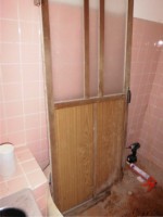 リフォのドアリフォーム 堺市西区 浴室ドア取替え工事