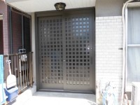 リフォの玄関リフォーム 大阪府羽曳野市 玄関引き戸取替え(リシェント)工事