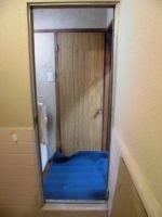 リフォのドアリフォーム　大阪市東成区　浴室ドア取替え工事