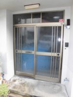 リフォのドアリフォーム　大阪市西成区　玄関引戸取替え工事