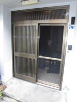 リフォのドアリフォーム　大阪市西成区　玄関引戸取替え工事