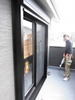 大阪府松原市　シャッター取付け工事